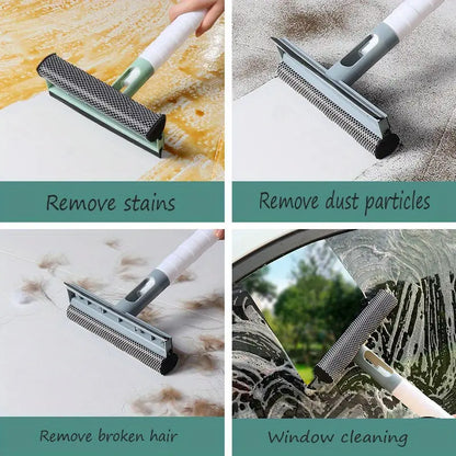 Multi-Task Glass Cleaner with Built-In Spray