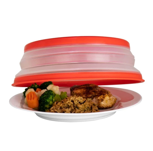 Collapsible Microwave Splash Protector