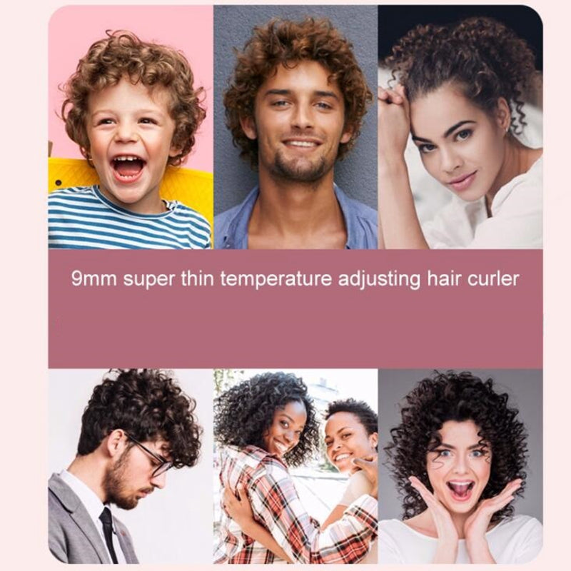 Elite 9mm Ceramic Curler with LCD