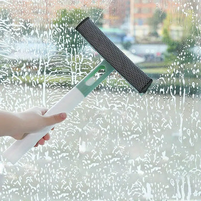 Multi-Task Glass Cleaner with Built-In Spray