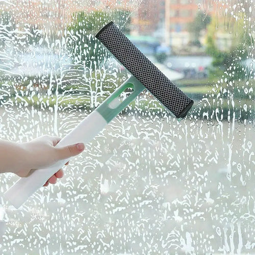 Multi-Task Glass Cleaner with Built-In Spray