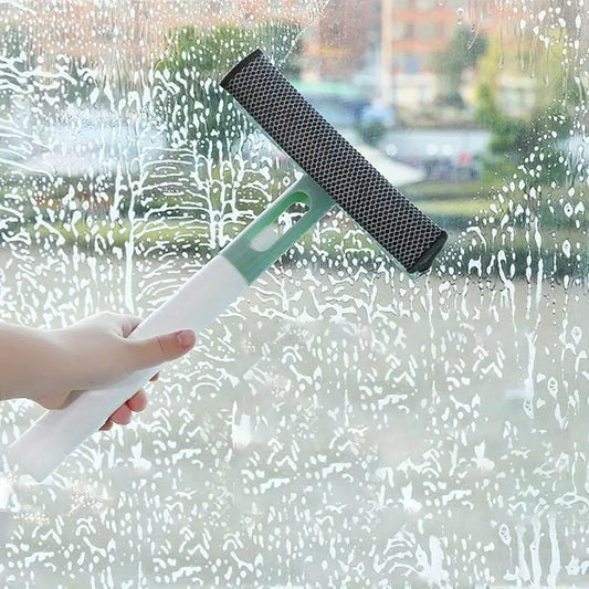 Multi-Task Glass Cleaner with Built-In Spray