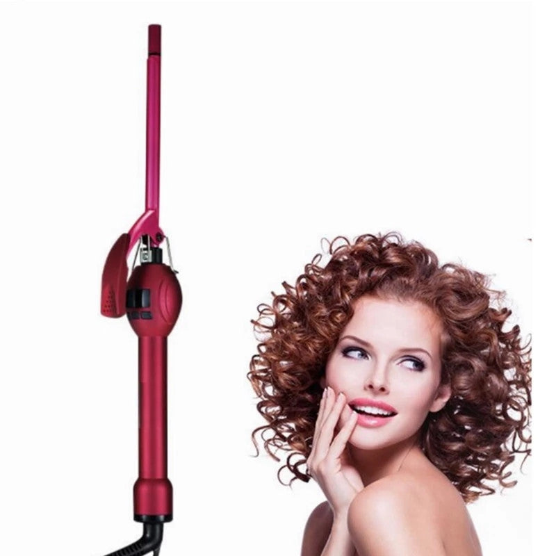 Elite 9mm Ceramic Curler with LCD