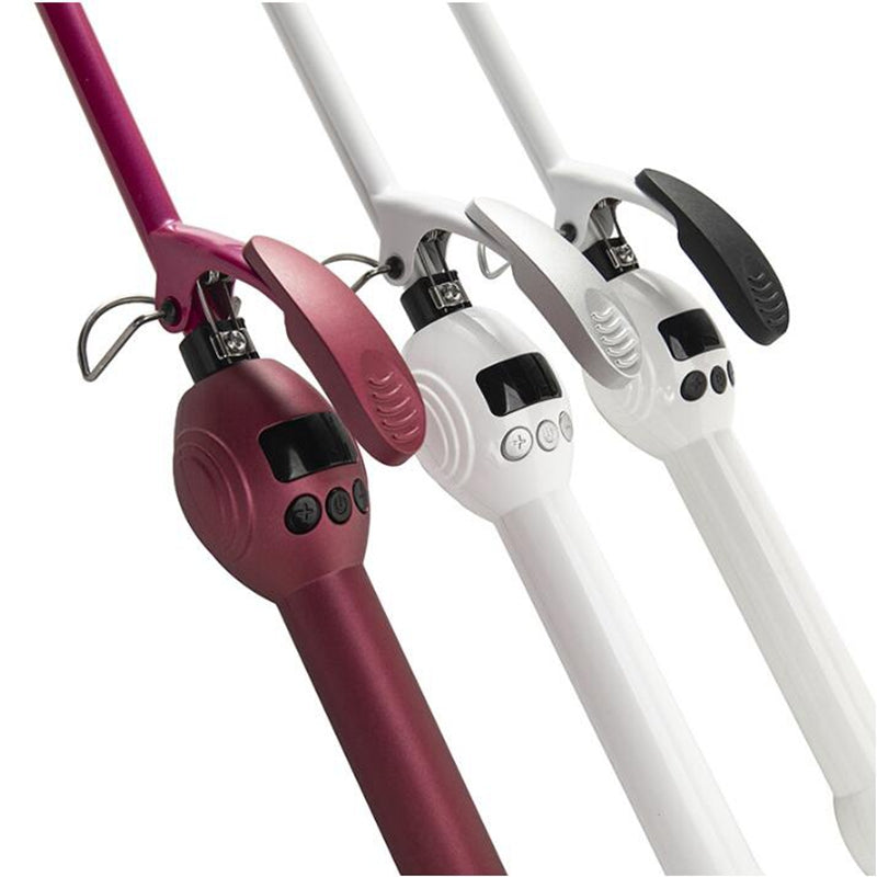 Elite 9mm Ceramic Curler with LCD